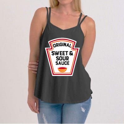 Cute Group Condiments Halloween Costume Sweet Sauce Sour Women's Strappy Tank