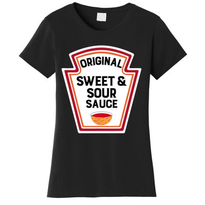 Cute Group Condiments Halloween Costume Sweet Sauce Sour Women's T-Shirt