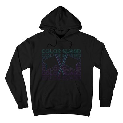 Color Guard Colour Guard Retro Hoodie