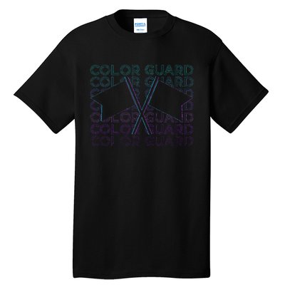 Color Guard Colour Guard Retro Tall T-Shirt