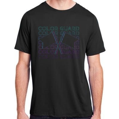 Color Guard Colour Guard Retro Adult ChromaSoft Performance T-Shirt