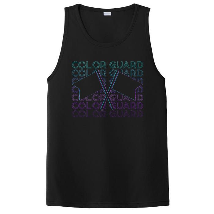 Color Guard Colour Guard Retro PosiCharge Competitor Tank