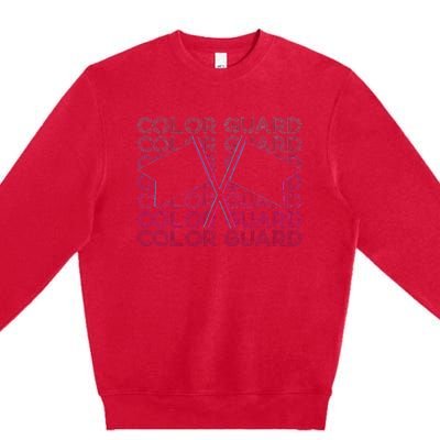 Color Guard Colour Guard Retro Premium Crewneck Sweatshirt