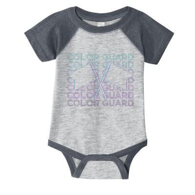 Color Guard Colour Guard Retro Infant Baby Jersey Bodysuit