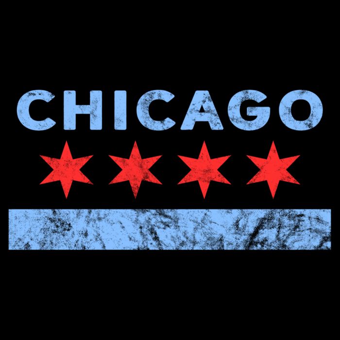Chicago Gift Chicago Flag Gift Doggie Tank