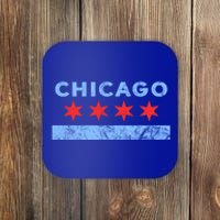 Chicago Gift Chicago Flag Gift Coaster