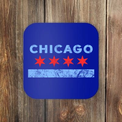 Chicago Gift Chicago Flag Gift Coaster