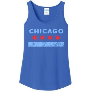 Chicago Gift Chicago Flag Gift Ladies Essential Tank