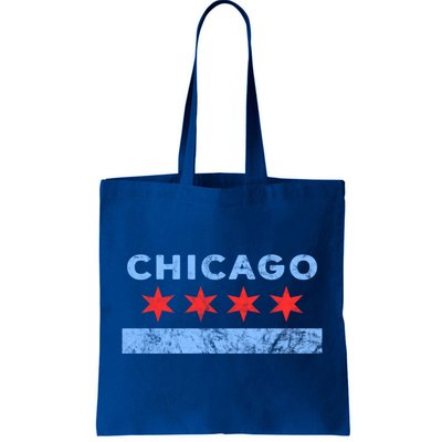 Chicago Gift Chicago Flag Gift Tote Bag