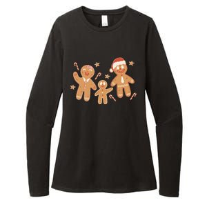 Christmas Gingerbread Cookie Family Cute Womens CVC Long Sleeve Shirt