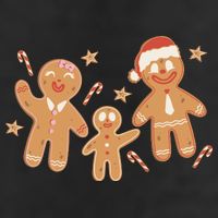 Christmas Gingerbread Cookie Family Cute Trucker Hat