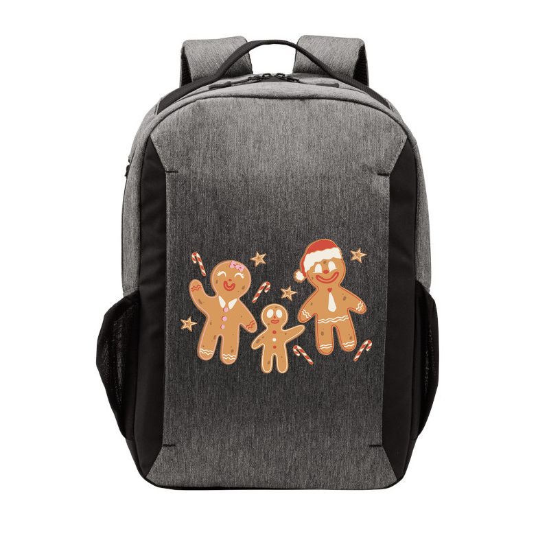 Christmas Gingerbread Cookie Family Cute Vector Backpack
