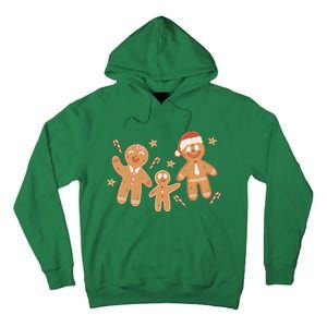 Christmas Gingerbread Cookie Family Cute Tall Hoodie