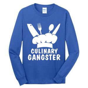 Culinary Gangster Cook Great Gift Tall Long Sleeve T-Shirt