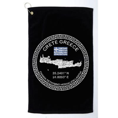 Crete Greece Chania Heraklion Rethymno Lasithi Crete Golf Towel