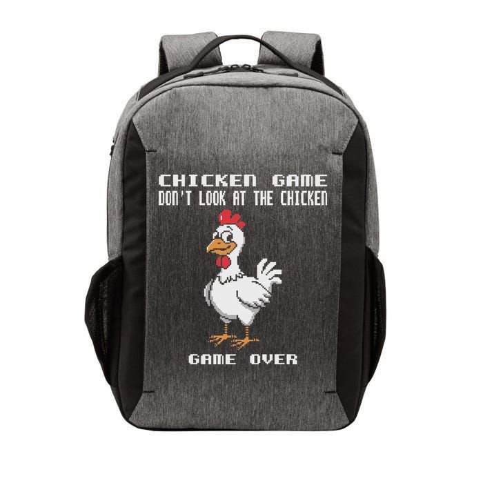 Chicken Game Chicken Funny Chicken Game Over Vector Backpack