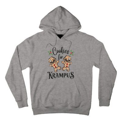 Creepy Gingerbread Cookies For Krampus Xmas Goth Holiday  Tall Hoodie