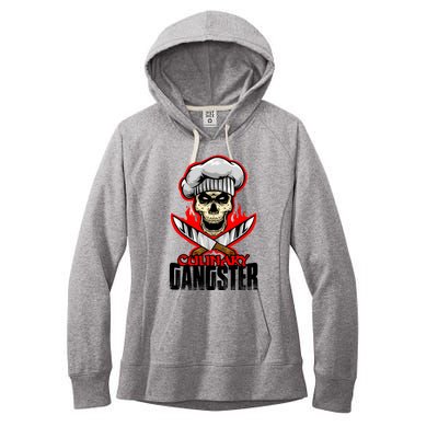 Culinary Gangster Cooking Culinary Art Cook Chef Cute Gift Women's Fleece Hoodie