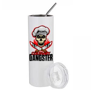 Culinary Gangster Cooking Culinary Art Cook Chef Cute Gift Stainless Steel Tumbler