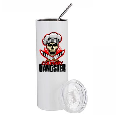 Culinary Gangster Cooking Culinary Art Cook Chef Cute Gift Stainless Steel Tumbler