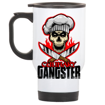 Culinary Gangster Cooking Culinary Art Cook Chef Cute Gift Stainless Steel Travel Mug