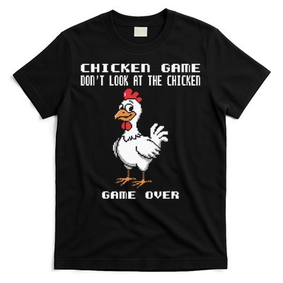 Chicken Game Chicken Funny Chicken Game Over  T-Shirt