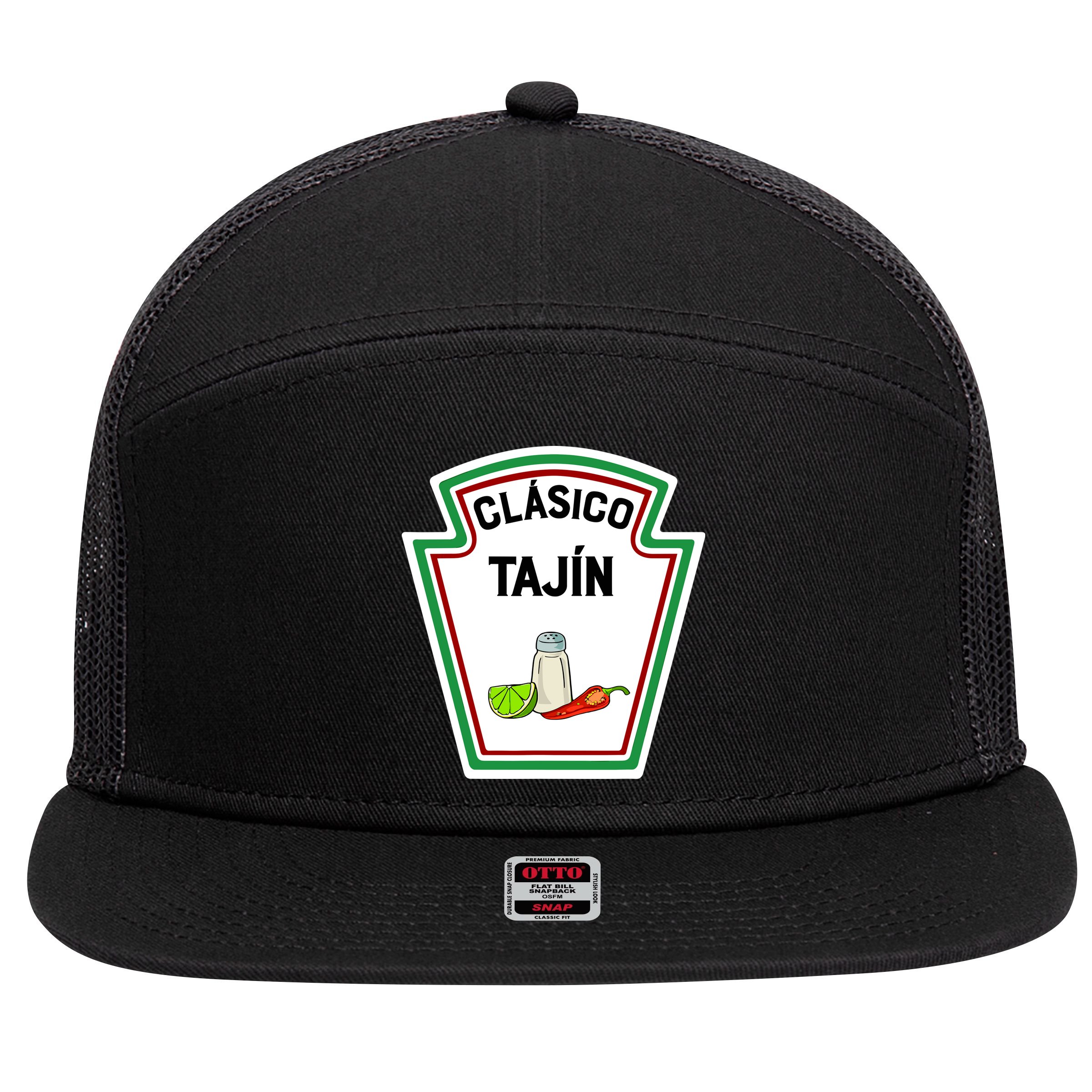 Cute Group Condiments Halloween Costume Family CláSico TajíN 7 Panel Mesh Trucker Snapback Hat