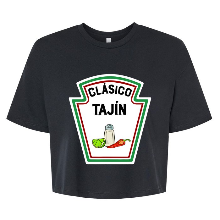 Cute Group Condiments Halloween Costume Family CláSico TajíN Bella+Canvas Jersey Crop Tee