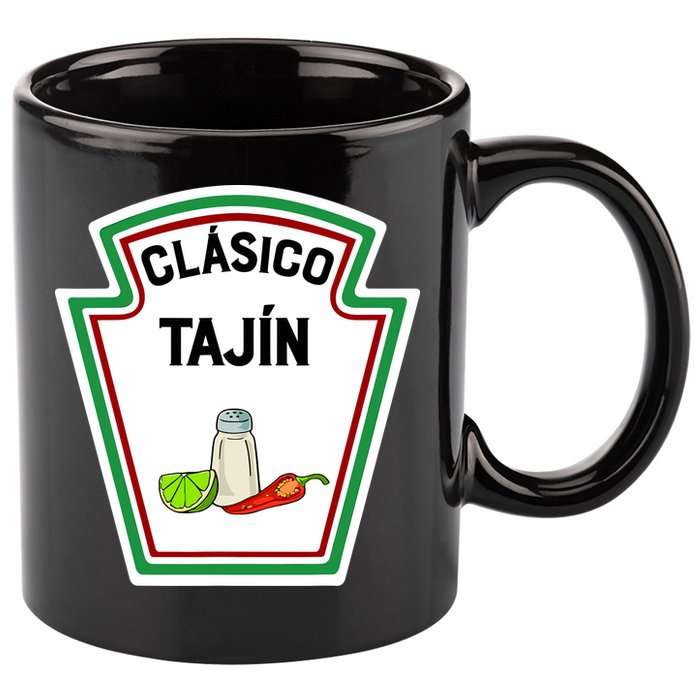 Cute Group Condiments Halloween Costume Family CláSico TajíN 11oz C Handle Ceramic Mug