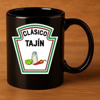 Cute Group Condiments Halloween Costume Family CláSico TajíN 11oz C Handle Ceramic Mug