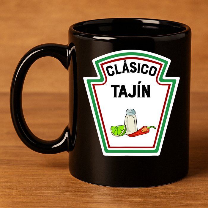 Cute Group Condiments Halloween Costume Family CláSico TajíN 11oz C Handle Ceramic Mug