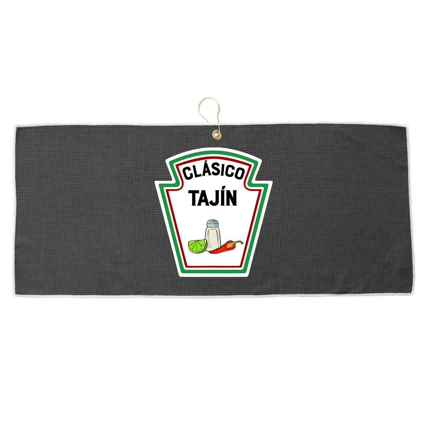 Cute Group Condiments Halloween Costume Family CláSico TajíN Large Microfiber Waffle Golf Towel