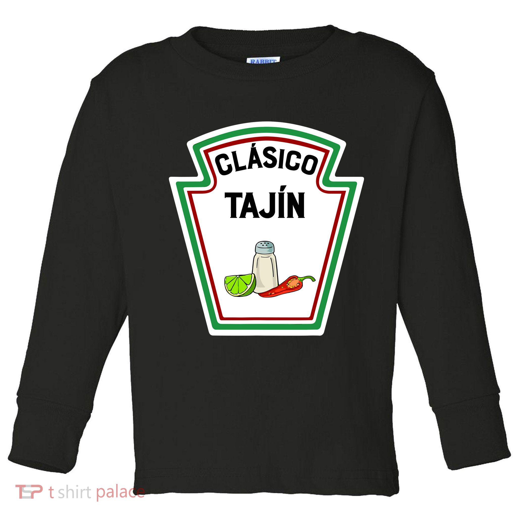 Cute Group Condiments Halloween Costume Family CláSico TajíN Toddler Long Sleeve Shirt