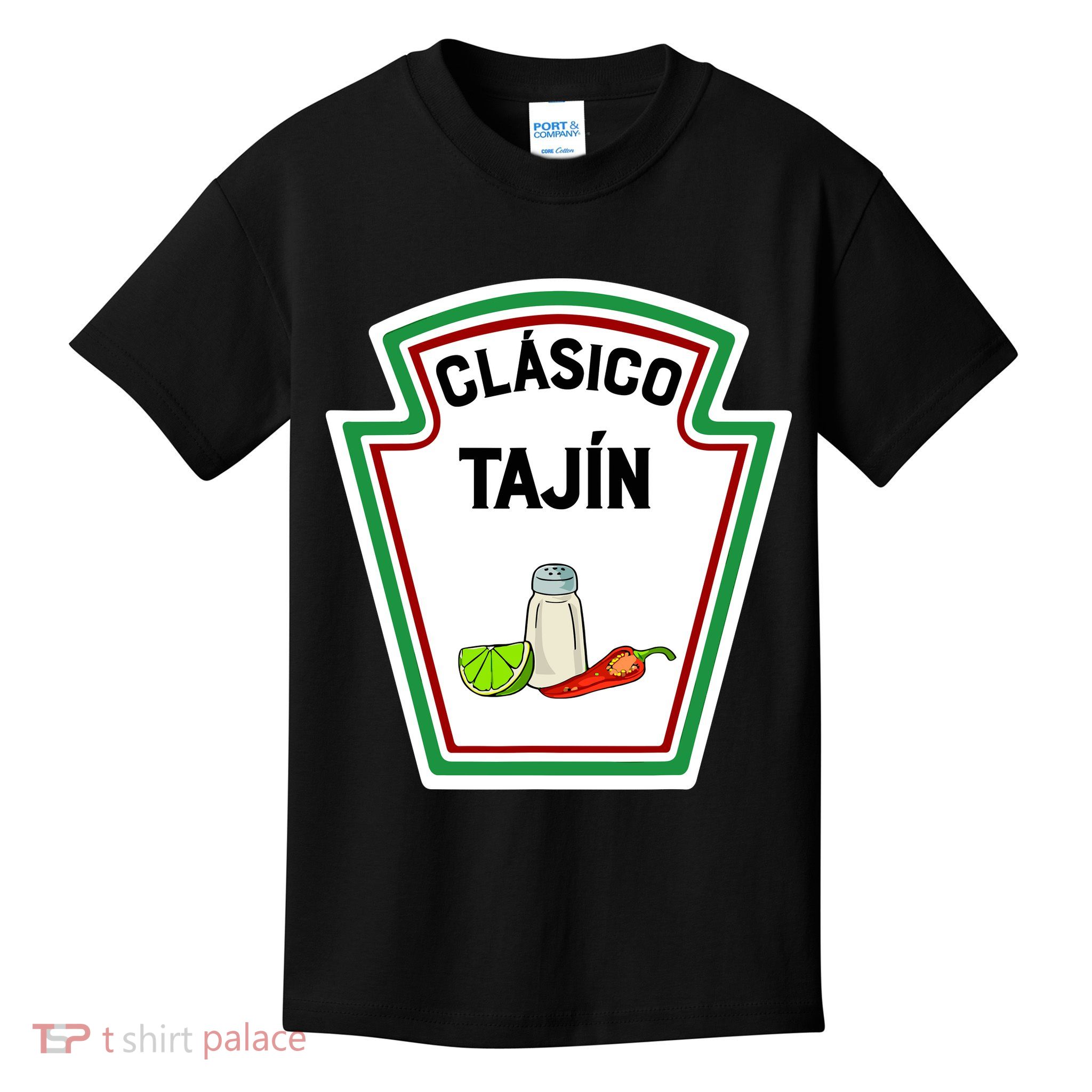 Cute Group Condiments Halloween Costume Family CláSico TajíN Kids T-Shirt