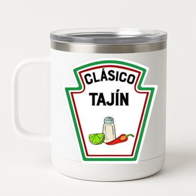 Cute Group Condiments Halloween Costume Family CláSico TajíN 12 oz Stainless Steel Tumbler Cup