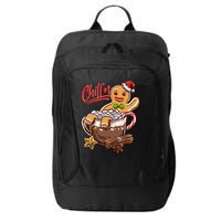 ChillN Gingerbread Cookie In Hot Cocoa Christmas Funny City Backpack