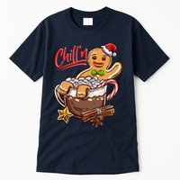ChillN Gingerbread Cookie In Hot Cocoa Christmas Funny Tall T-Shirt