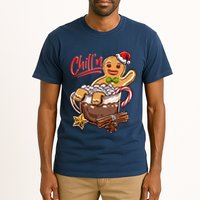 ChillN Gingerbread Cookie In Hot Cocoa Christmas Funny Tall T-Shirt