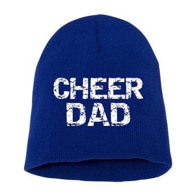 Cheerleading Gift Cheerleader Father Idea Cheer Dad Gift Short Acrylic Beanie