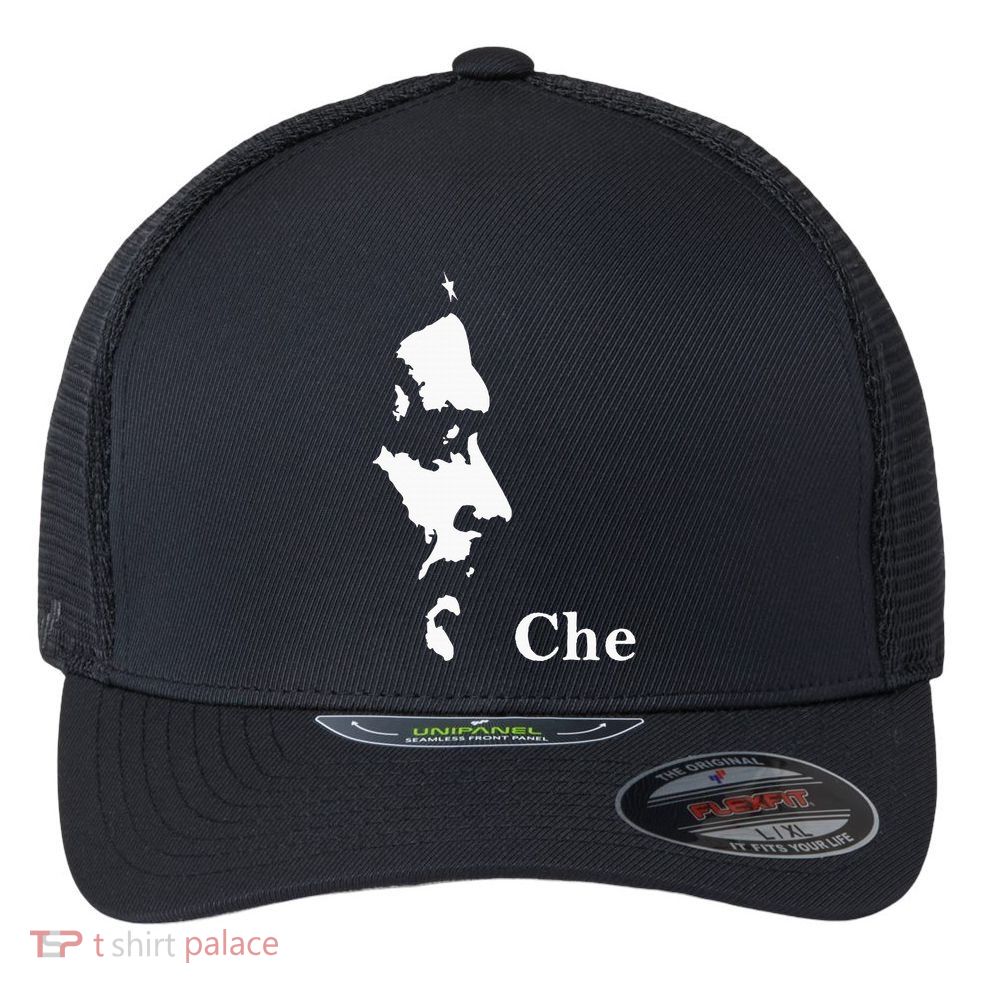 Che Guevara Cuban Guerrilla Revolution Che Flexfit Unipanel Trucker Cap