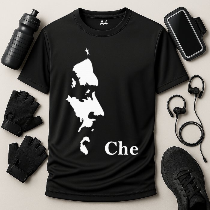 Che Guevara Cuban Guerrilla Revolution Che Cooling Performance Crew T-Shirt