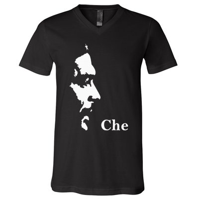 Che Guevara Cuban Guerrilla Revolution Che V-Neck T-Shirt