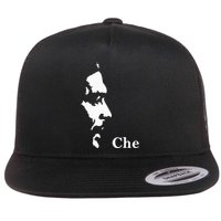Che Guevara Cuban Guerrilla Revolution Che Flat Bill Trucker Hat