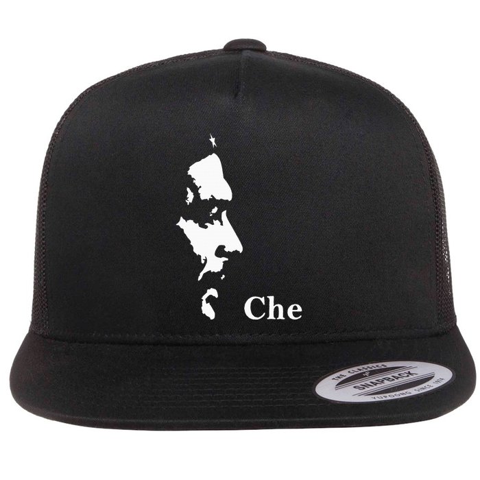 Che Guevara Cuban Guerrilla Revolution Che Flat Bill Trucker Hat