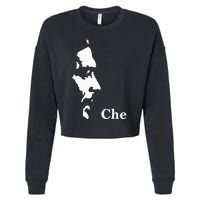 Che Guevara Cuban Guerrilla Revolution Che Cropped Pullover Crew