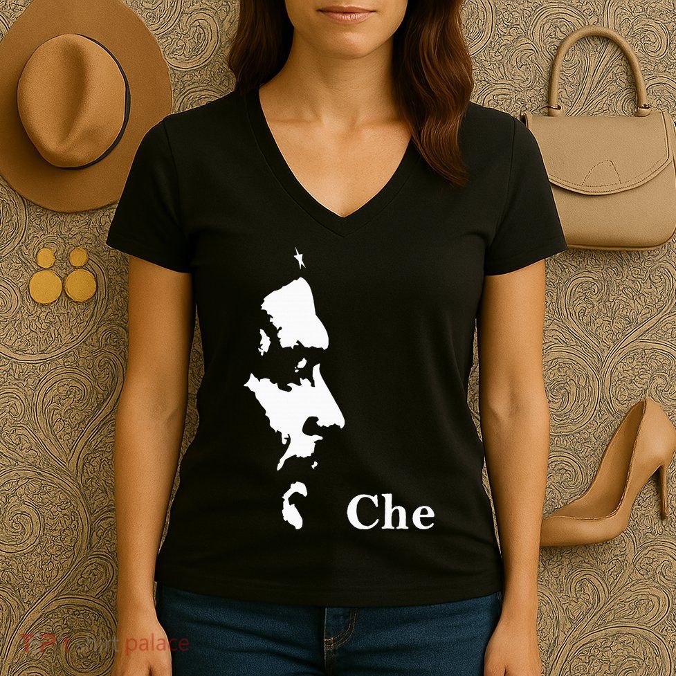 Che Guevara Cuban Guerrilla Revolution Che Women's V-Neck T-Shirt