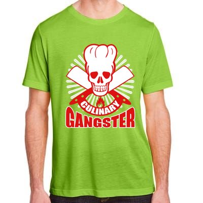 Culinary Gangster Chef Cooking Kitchen Food Master Gift Adult ChromaSoft Performance T-Shirt