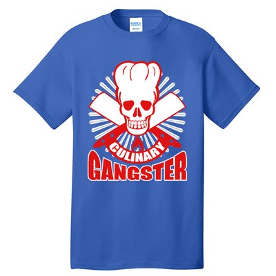 Culinary Gangster Chef Cooking Kitchen Food Master Gift Tall T-Shirt