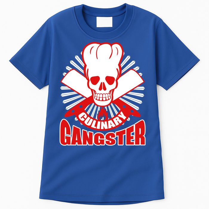 Culinary Gangster Chef Cooking Kitchen Food Master Gift Tall T-Shirt