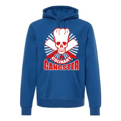 Culinary Gangster Chef Cooking Kitchen Food Master Gift Premium Hoodie